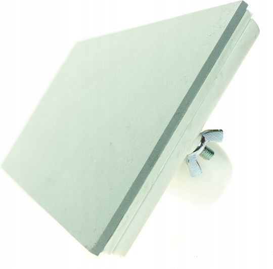 Kubala Spatula Metallic 210x105mm with Plastic Handle 0326
