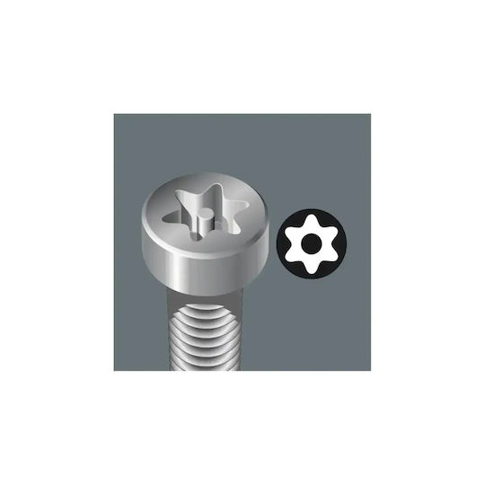 Wera Bit Socket 1/4" Din3126c6 3 Torx Screws 15x25mm Wera