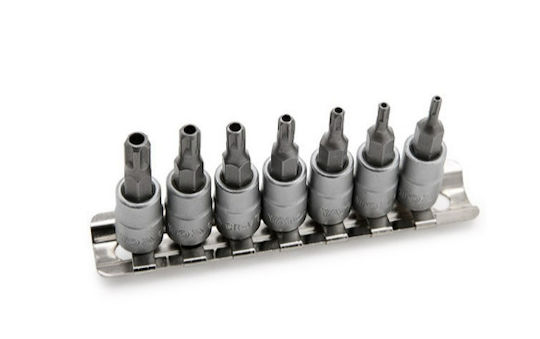 Yato Walnut with Torx Head and Socket 1/2'' 7pcs