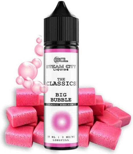 Steam City Flavor Shot Big Bubble 10ml/60ml 1τμχ Τσιχλόφουσκα