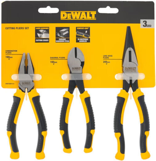 DEWALT Комплект клещи 3бр