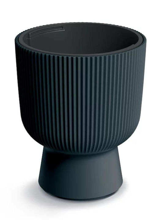 Prosperplast Саксия Саксия Пластмаса Сив 24x30εκ.