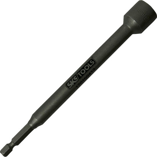 SKS Tools Μαγνητικό Καρυδάκι Εξάγωνο Μακρύ με Καρέ Υποδοχής HEX Διάμετρος 13mm