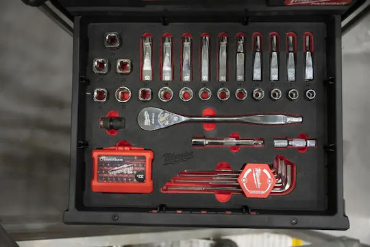 Milwaukee Tool Tray with 70 Tools