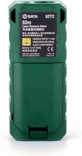 Sata Laser Distance Meter ST62712 with Range up to 60m