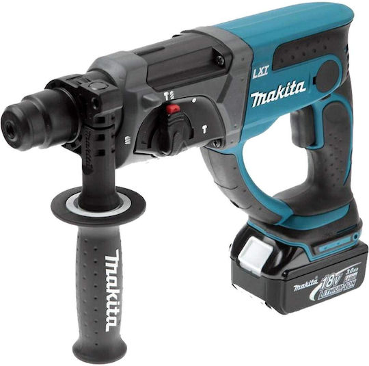 Makita Κρουστικό Σκαπτικό Πιστολέτο Μπαταρίας 18V με Υποδοχή SDS Plus / Ταχείας DHR202RFJ