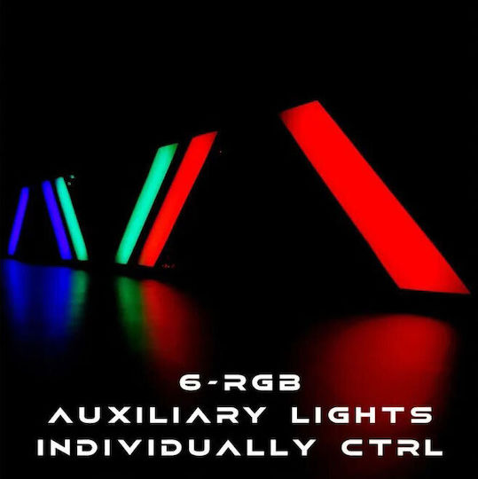 Space Lights 3pix Linear Led Φωτιστικό Retro
