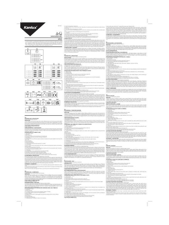 Kanlux Μονό LED Φυσικό Λευκό Σποτ σε Μαύρο Χρώμα