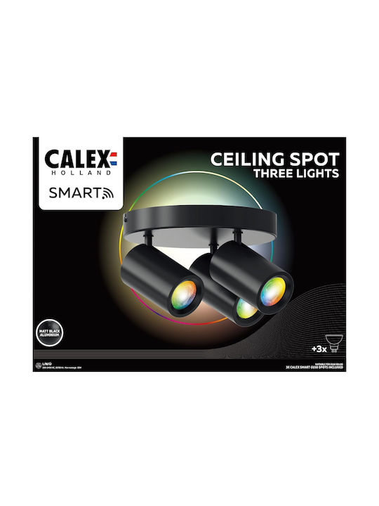 Calex Single Spot with Socket GU10 in Black Color