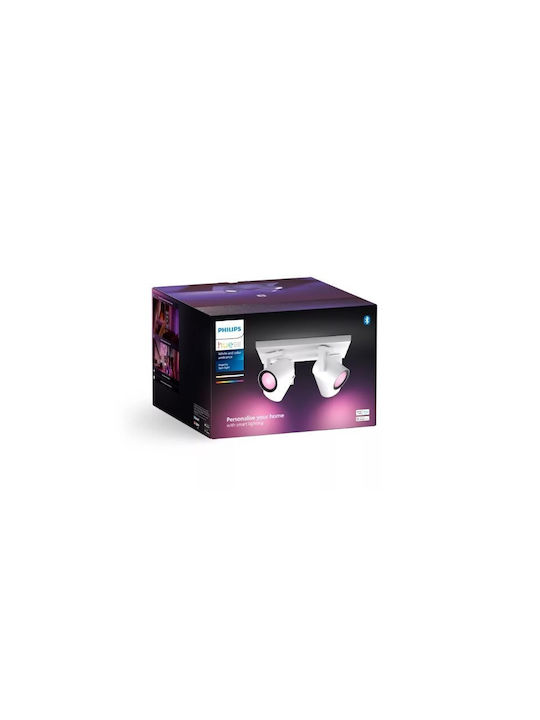 Philips Argenta Spot With 4 Lights In White Colour