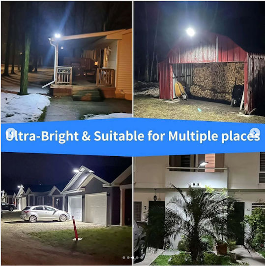 Aerbes Street Solar Light 300W with Motion Sensor, Photocell and Remote Control IP65