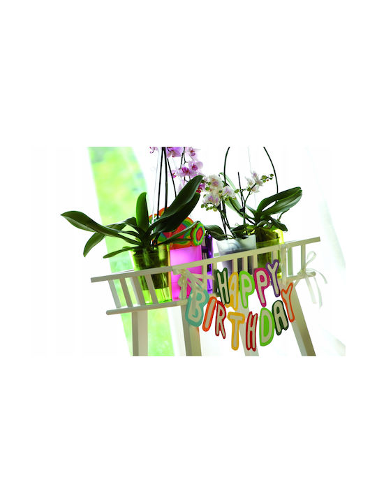 Iliadis Pot Plastic Transparent Matte 12.5x12.5x15cm.