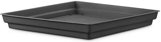 Teller quadratisch 23x23x3,5 cm Anthrazit 10.01.0024
