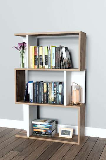 Gold Bookcase 72x22x109cm
