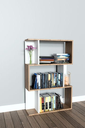 Gold Bookcase 72x22x109cm
