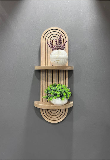 Brown Shelf 54x16x20cm
