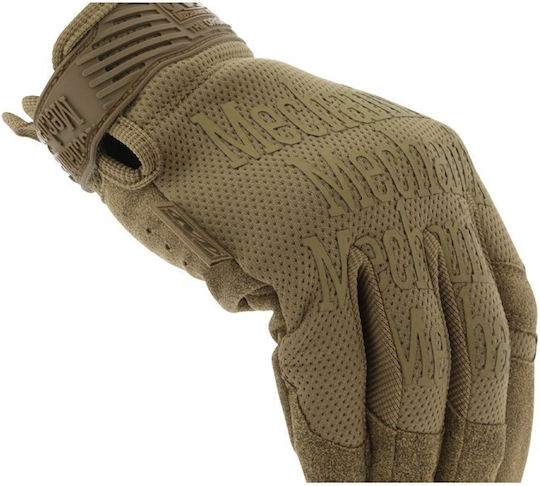 Mechanix Wear Original Coyote M Γάντια Εργασίας Μπεζ Συνθετικού Δέρματος