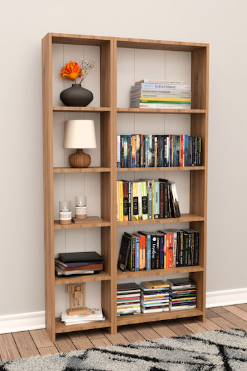 Bücherregal Gold 93x20x169cm