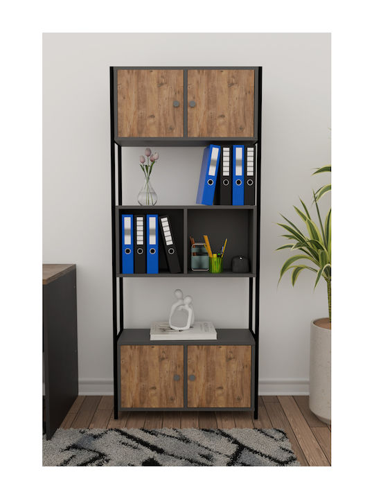 Bibliotecă Multicolor 76x30x181 cm