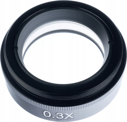 Rosfix Digital Microscope Lens Earth Pro 0.3x – High Quality 42mm Thread 0.3x Magnification Wide Field View