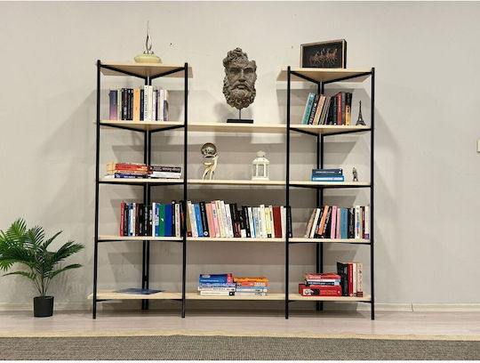 SteweHome Bücherregal Braun 60x20x160cm
