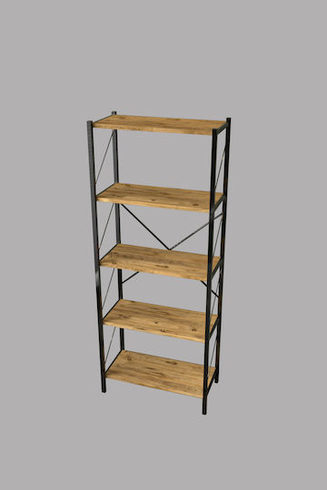 Βιβλιοθήκη Καφέ 150x60x150εκ.