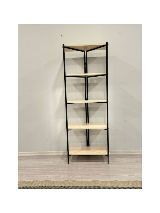 SteweHome Bücherregal Braun 60x20x160cm