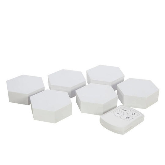 LED Light Switch for Closets with Battery, Remote Control and Sticker for Installation