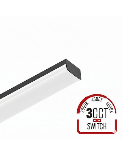 Universe Commercial Linear LED Ceiling Light 45W Warm to Cool White