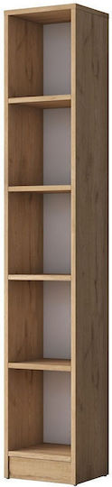 Βιβλιοθήκη Καφέ 30x25x170εκ.