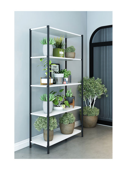 Βιβλιοθήκη Μπεζ 50x24x150εκ.