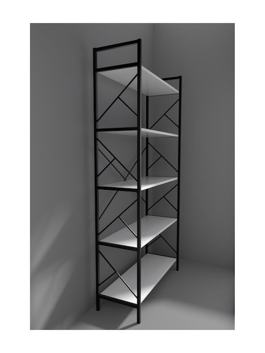 Atlantic Bookcase Beige 90x30x180cm