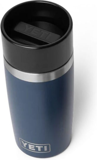 Yeti Rambler Travel Bottle Sticlă Termos Oțel Inoxidabil Fără BPA 355ml Navy