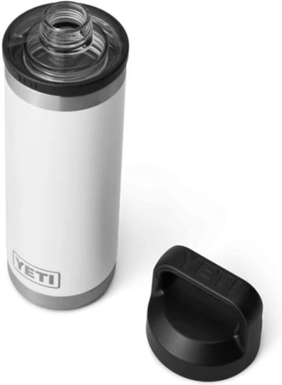 Yeti Rambler Bottle Chug Μπουκάλι Θερμός Ανοξείδωτο BPA Free 532ml White