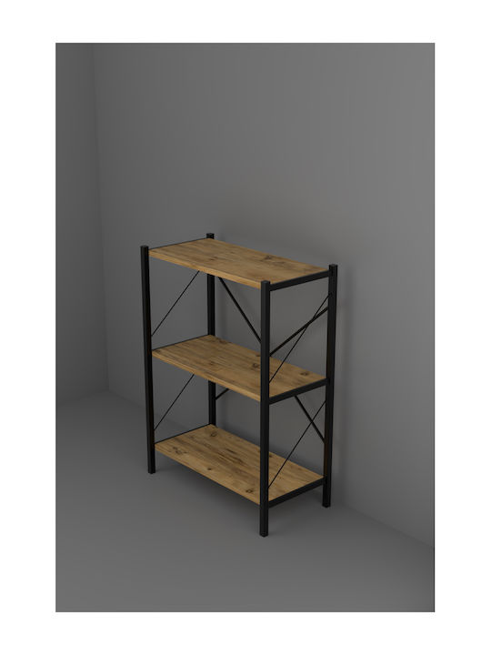 Βιβλιοθήκη Καφέ 60x30x90εκ.