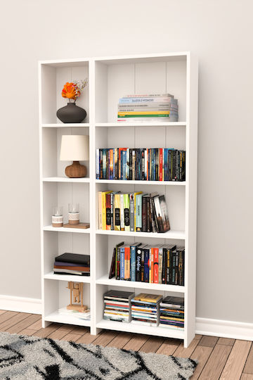 Bücherregal Gold 93x20x169cm