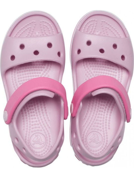 Crocband Children's Anatomical Beach Shoes Pink