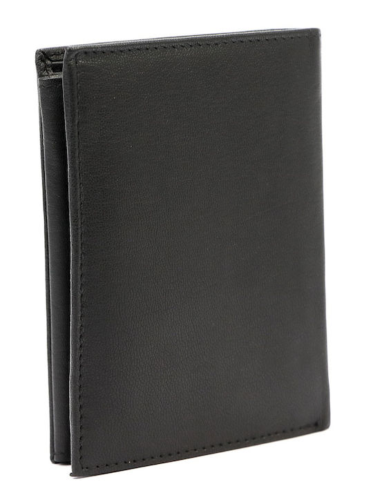 Leder Herrenbrieftasche mit RFID Silber