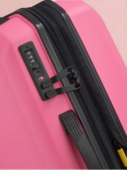 Delsey Anvers Slim Cabin Hard Pink Suitcase Height 54.5cm