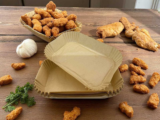 Paper Insert Αντικολλητικά Χαρτιά για Air Fryer 22x14εκ. 50τμχ