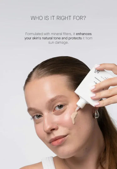 Transparent Lab Mineral Tinted Sunscreen Mineral Sunscreen Face SPF50 with Color Light 100ml