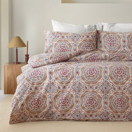 Majoli Bahar Set Huse Pentru Pilote Duble 200x220cm Bahar
