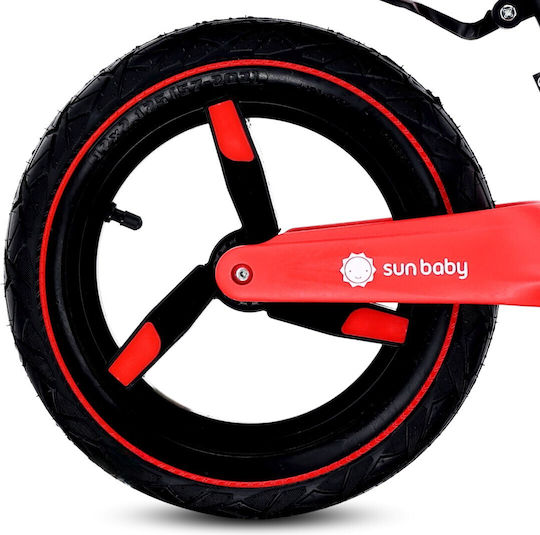 Sun Baby Kinder Balancefahrrad Rot
