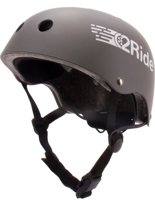 Sun Baby Kids' Bike and Scooter Helmet Gray