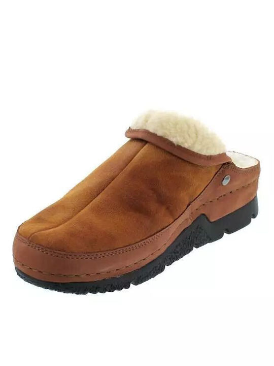 Remonda Closed Women's Slippers Brown