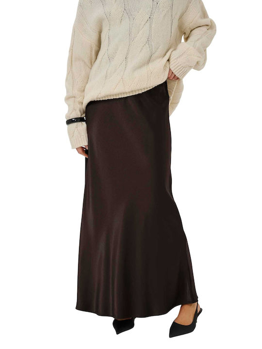 Maxi Fustă Brown
