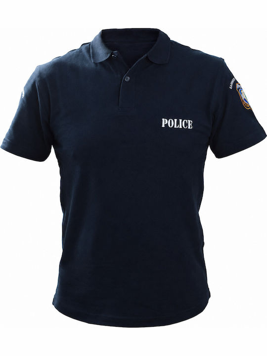 Kprime Ανδρικό Διαφημιστικό T-shirt Κοντομάνικο σε Navy Μπλε Χρώμα