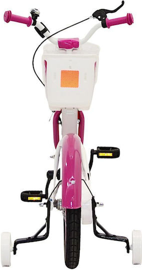 Enero Bicicletă Copii BMX 16" Alb