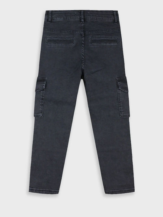 Energiers Kids' Black Jeans Trousers