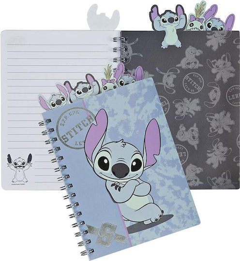 Gim Stitch Blocul De Notițe Spiral A5 Cu Dungi